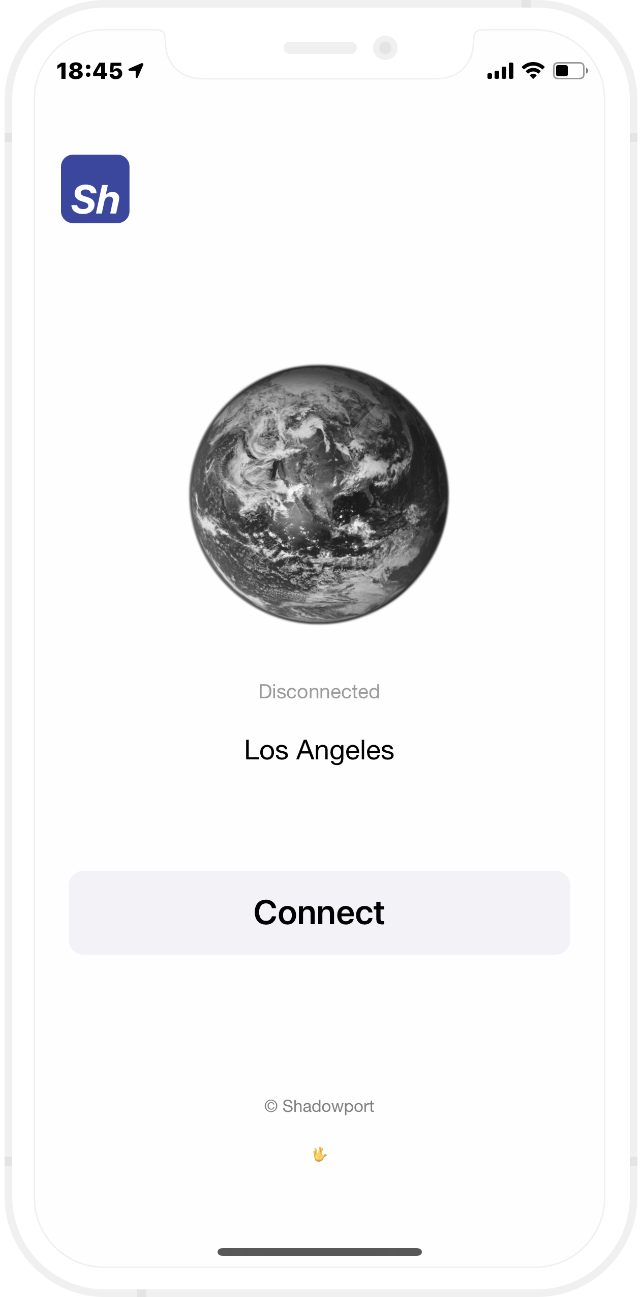 here is a screen shot of Shadowport